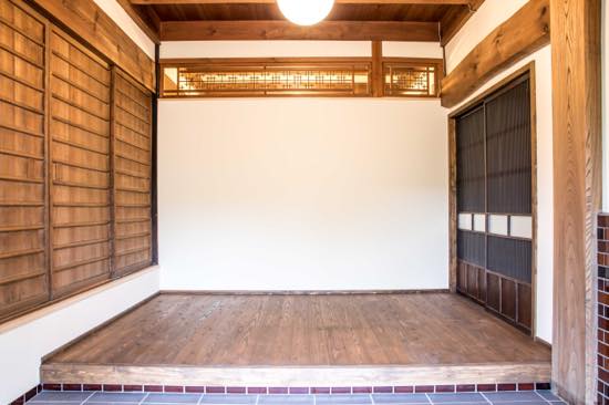 土壁の部屋